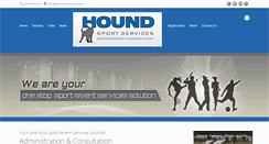 Desktop Screenshot of houndsportservices.com